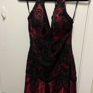 Gorgeous Sue Wong Beaded Cocktail Dress - size 4